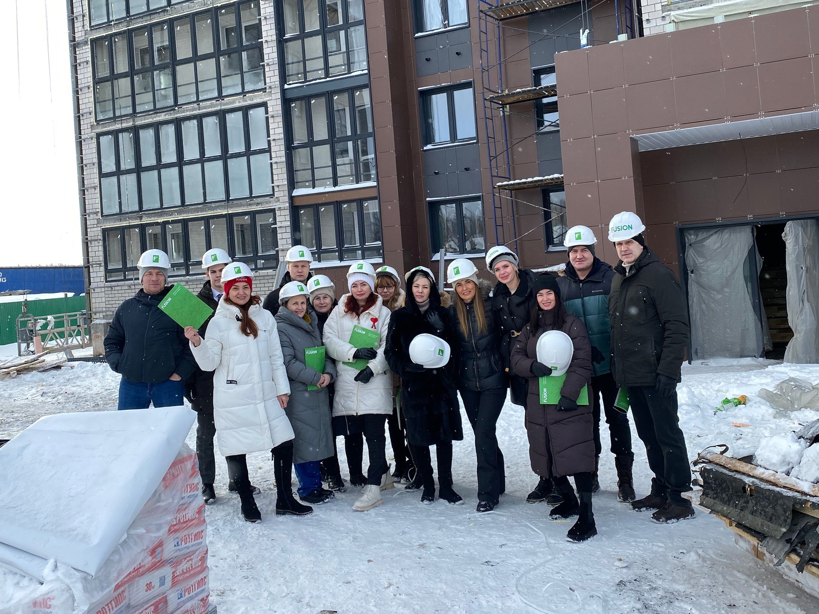 Состоялась экскурсия по ЖК "Фьюжен" в Нововятске